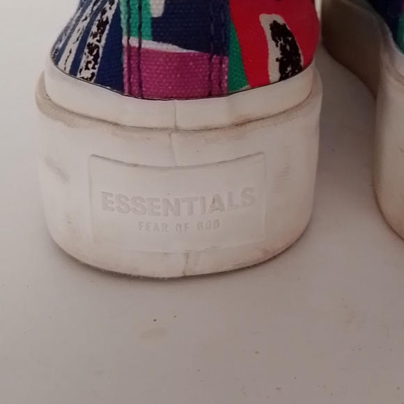 Fear of God Converse high top sneakers 80s print M 5 WM 6.5 - Picture 4 of 10